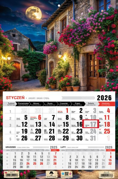 Kalendarz Jednodzielny KTJ-1 Pan Kalendarzyk